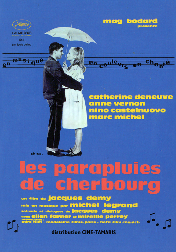 The Umbrellas of Cherbourg poster