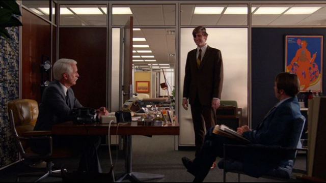 Mad Men 708, Ken with Roger and Pete