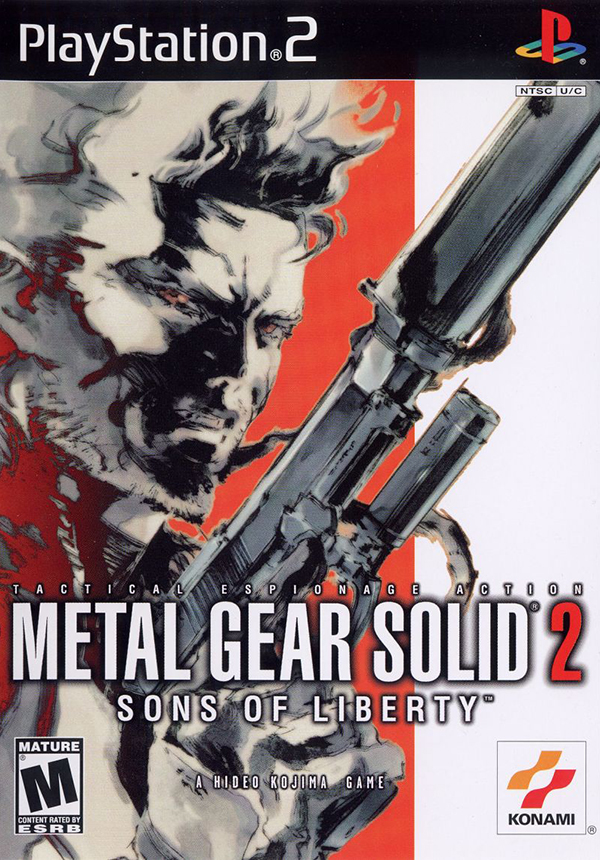 Metal Gear Solid 2 cover