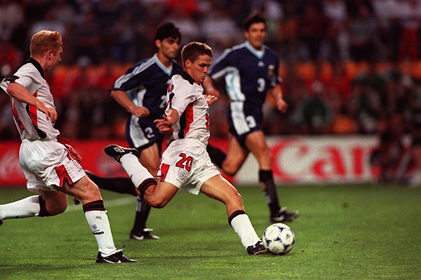 Michael Owen vs Argentina, France 1998